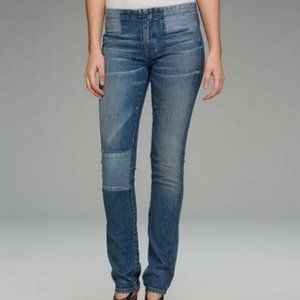 Vince. POCKET Low PATCH Denim JEANS Vintage BLUE